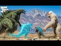 Team Mother Earth Godzilla vs George Rampage, Godzilla - The Brand New Days ( GTA V Mods )
