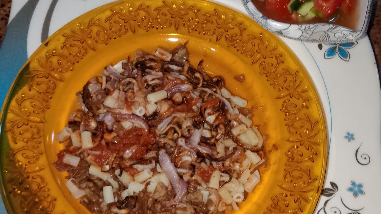 هناكل كشري ف الدايت ومش هنحرم نفسنا من حاجه 