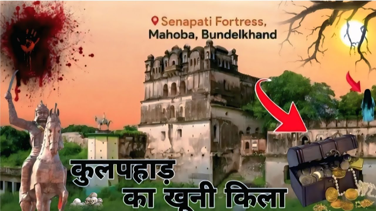Kulpahar ka kila, kulpahar ka senapati mahal, the fort of kulpahar, kulpahar ka khuni kila .....