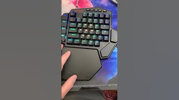 Redragon K585 DITI Wired One-Handed RGB Mechanical Gaming Keyboard Review