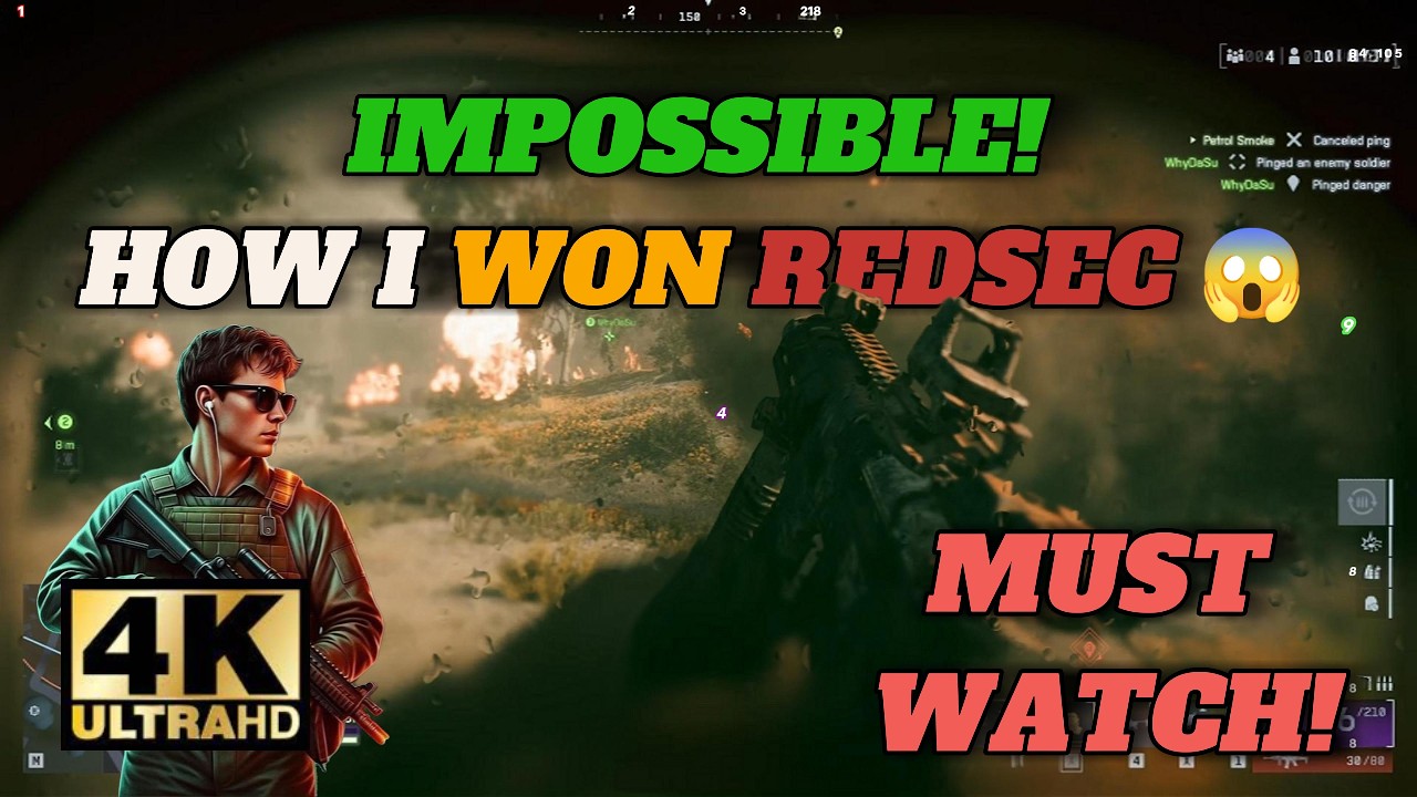 YOU WON'T BELIEVE This INSANE BF6 REDSEC Clutch Win! 😱🔥