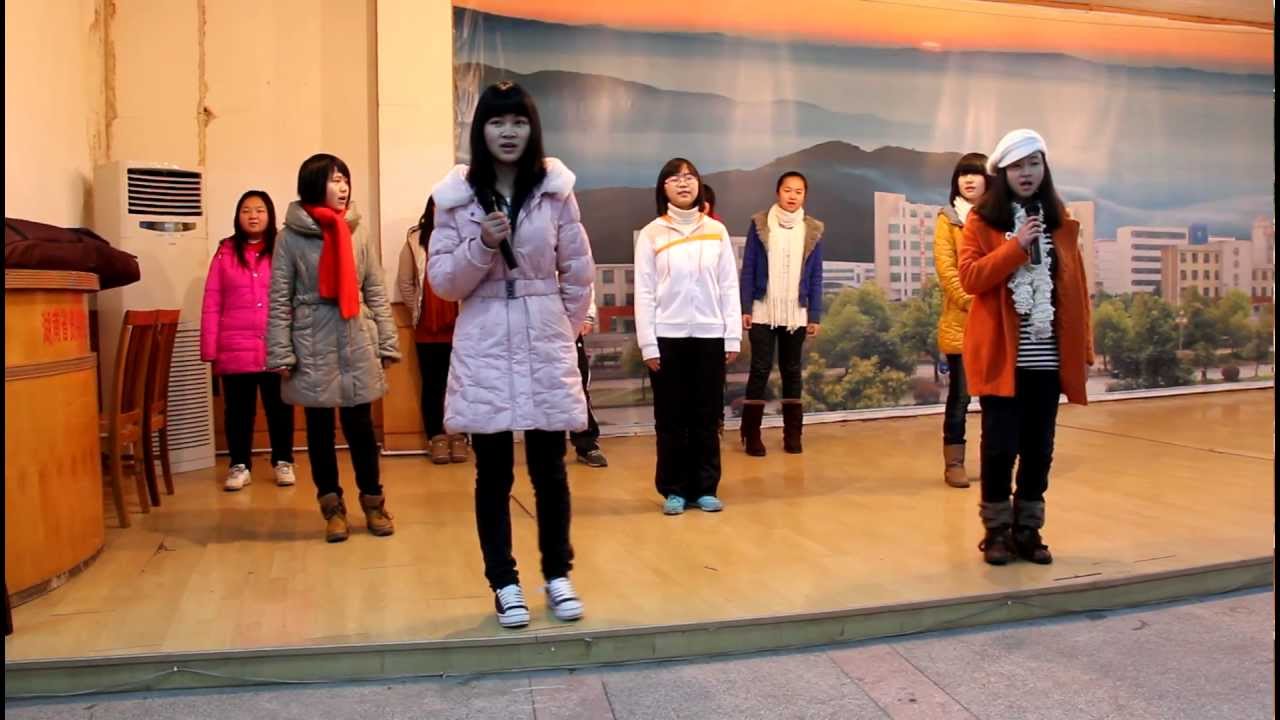 Chinese Students perform "Baby by Justin Bieber" (Dare to ...