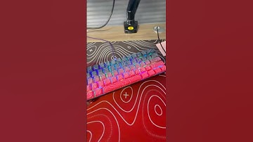 This keyboard has stick drift, like actually.