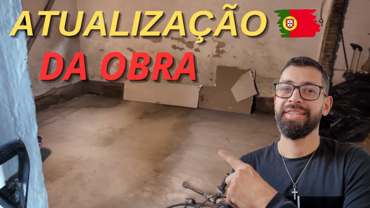 ATUALIZAÇÃO DA REFORMA NA NOSSA CASA EM PORTUGAL