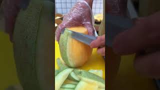 #Sample Melon 🍈 Make Carving Cutting Tips and Tricks#Fruit Carving Ideas#Knife Skills#