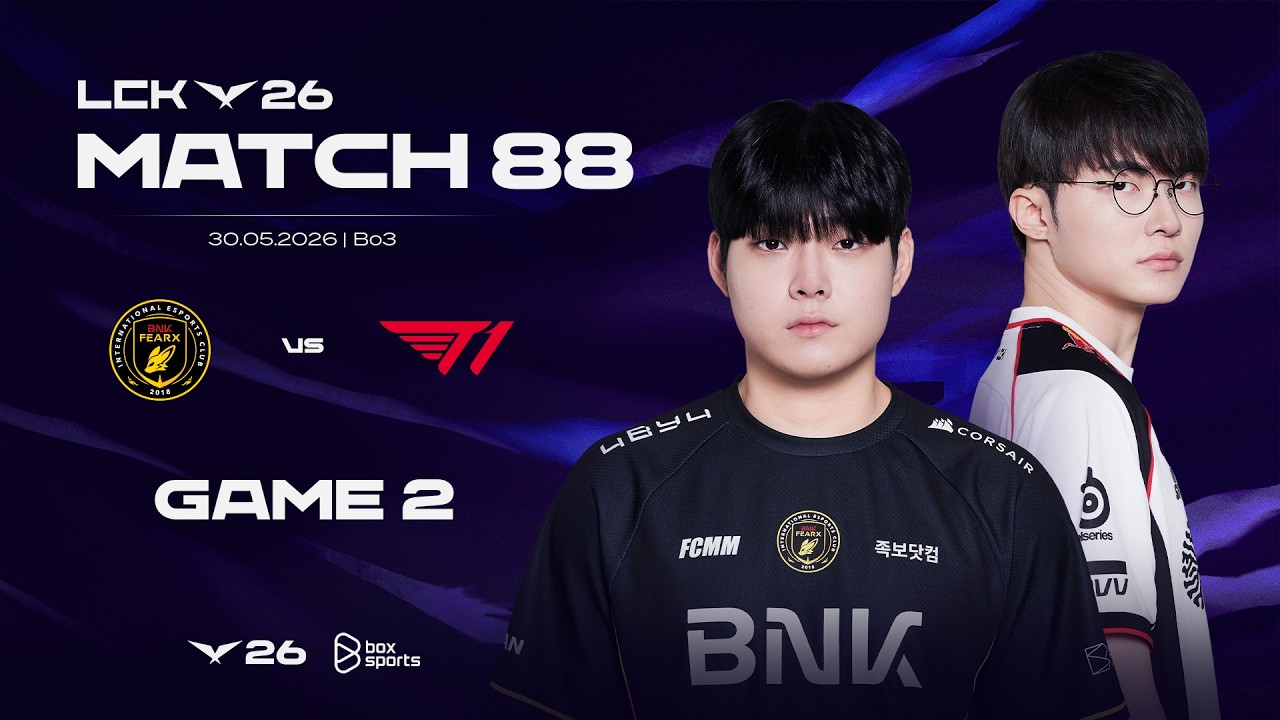 [30.05.2026] BFX vs T1 | Game 2 | Bình Luận Tiếng Việt | LCK 2026