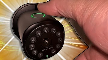 Holomarq Fingerprint Door Knob with Keypad: Unmatched Convenience