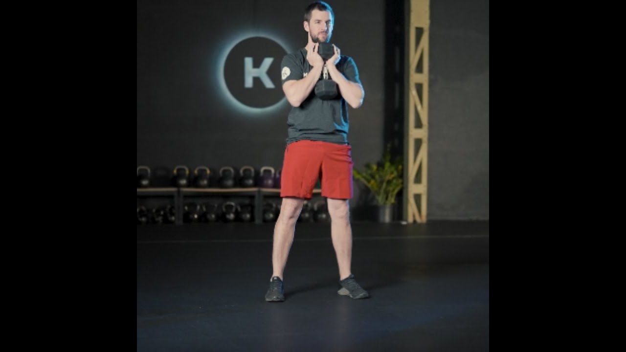 Paused Goblet Squat - Dumbbell-