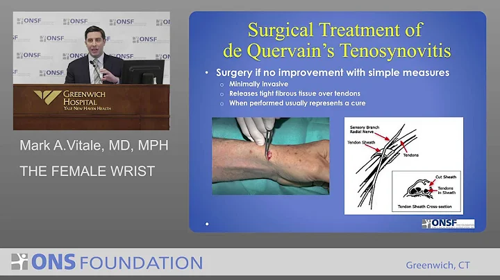 Mark Vitale, MD - The Female Wrist