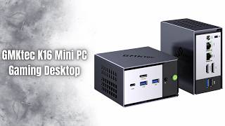 GMKtec K16 Mini PC Review | Ryzen 7 7735HS Gaming Desktop Beast!