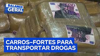 Quadrilha usa estrutura reforçada para transportar drogas e armas com segurança