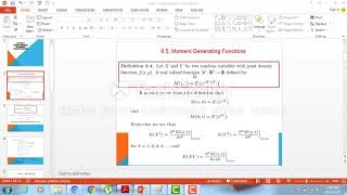 (312)  moment generating function CHAPTER 8-part2 Net Worth