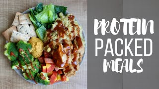 WHAT I EAT VEGAN #26 | Protein Packed Meals with Recipes!