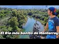 Recorriendo el Río La Silla en bicicleta 🚴♂️🌳 | Naturaleza en Monterrey desde el aire.