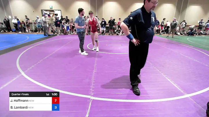 145 Lbs Quarterfinal - Jake Hoffmann, New York Vs ...