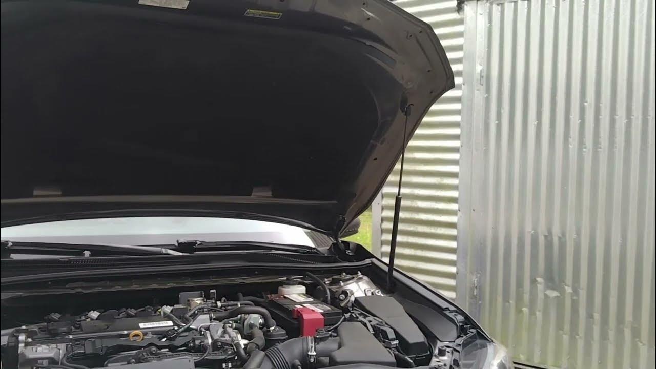 2019 Toyota Camry SE Oil Change - YouTube