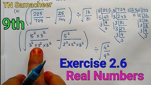 TN Samacheer 9th Maths| Real Numbers| Exercise.2.6(2,3,4)| Four basic operations on surds|Surds