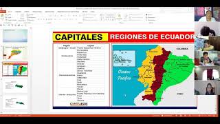 PROVINCIAS Y CAPITALES DE LA REGIÓN ORIENTE O AMAZÓNICA