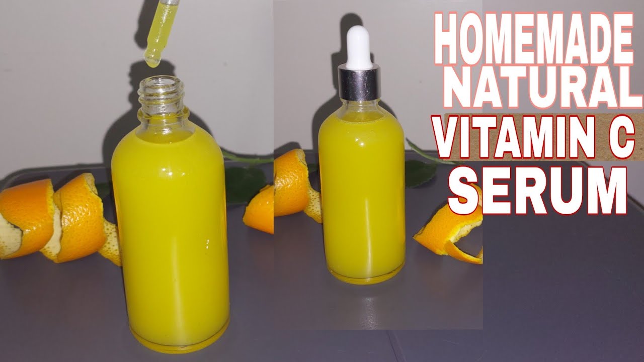 Homemade vitamin C serum for skin // orange peel serum YouTube