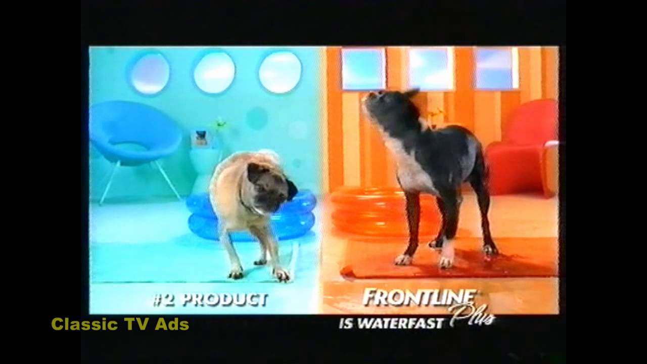 what kind of dog is in the frontline plus commercial