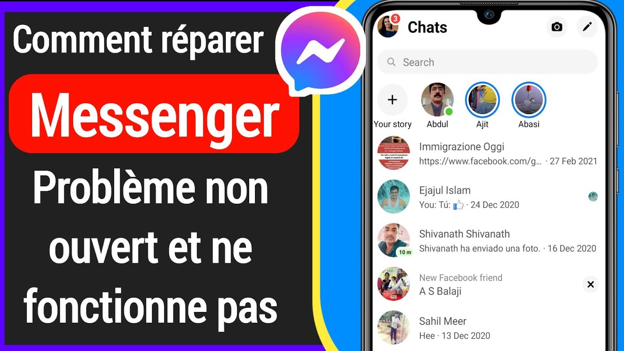 Comment rparer le problme de non ouverture de Messenger  rparer le messager ne fonctionne pas