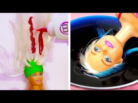 Video: Hoe word je een Barbie: figuur, make-up. Levende Barbie-poppen