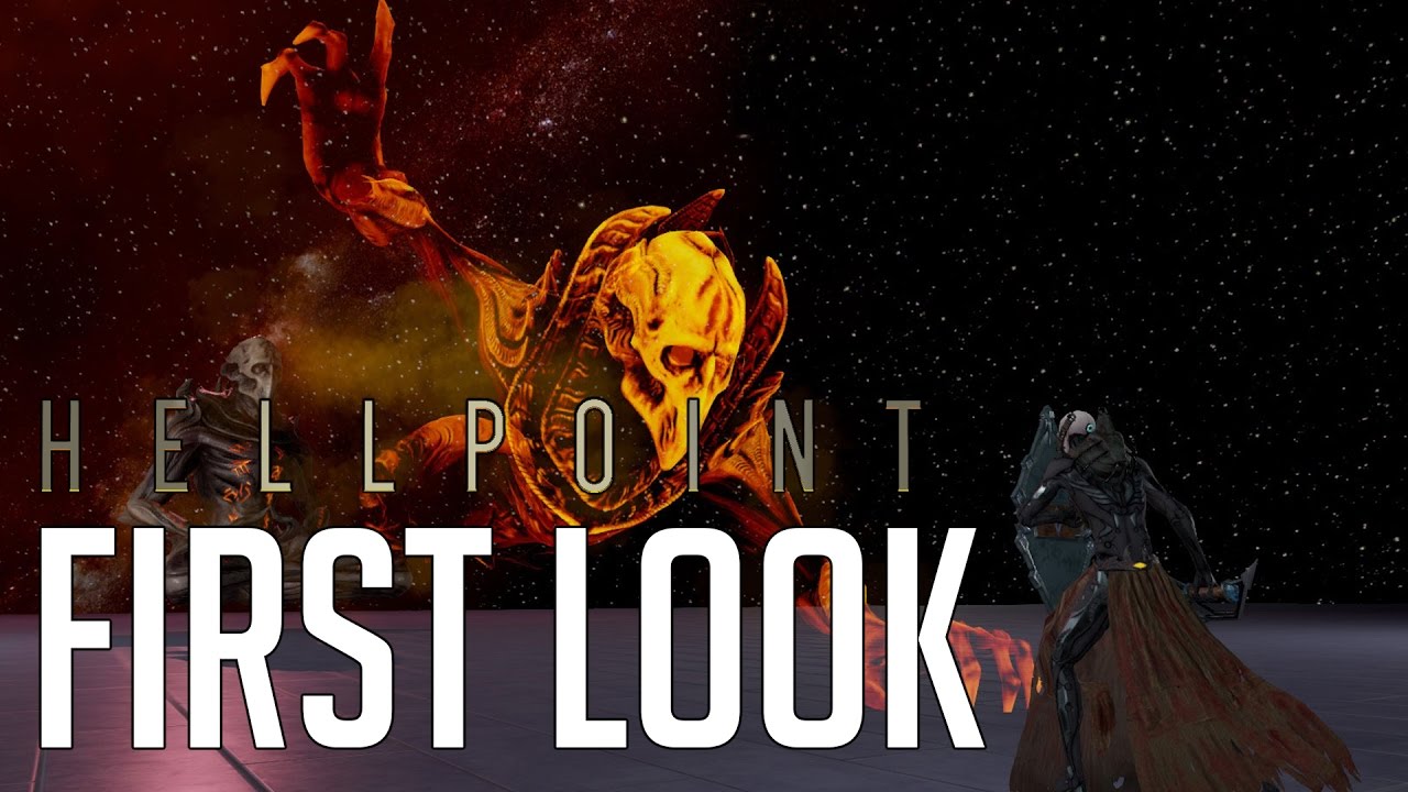 Hellpoint Pre-Alpha FIRST LOOK (Dark Souls Inspired Sci-Fi)