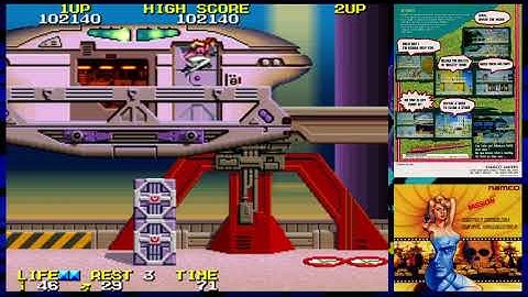 Rolling Thunder 2 (ローリングサンダー2) 1CC 806520 Pts