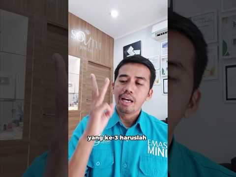 Mau buka toko emas? begini caranya !