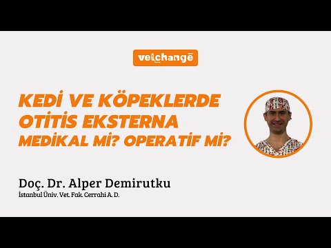 Kedi ve Köpeklerde Otitis Externa Medikal mi ? Operatif mi ? Doç.Dr. Alper Demirutku