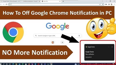 laptop me Chrome ki notification Kaise band Kare | How to stop notifications on chrome in pc