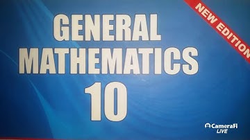 General Mathematics 10th Class Chapter 3 Exercise 3.4  question 9    to 17 by THE IMRAN ACADEMY