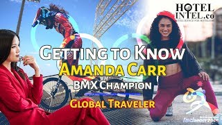 Hotelintel BMX Thai American Olympian Amanda Carr Global Traveler Interview