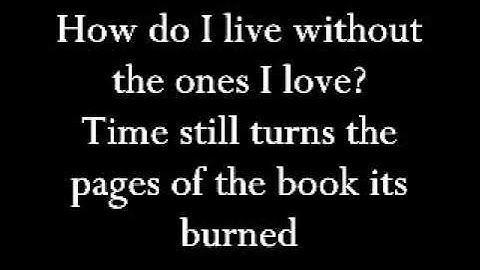 So Far Away-Avenged Sevenfold Lyrics