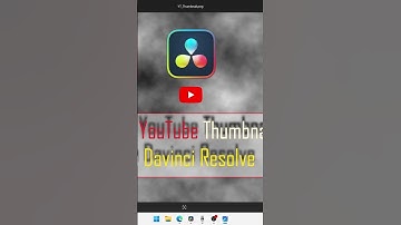 Make Thumbnail in Davinci Resolve #shorts #davinchiresolve