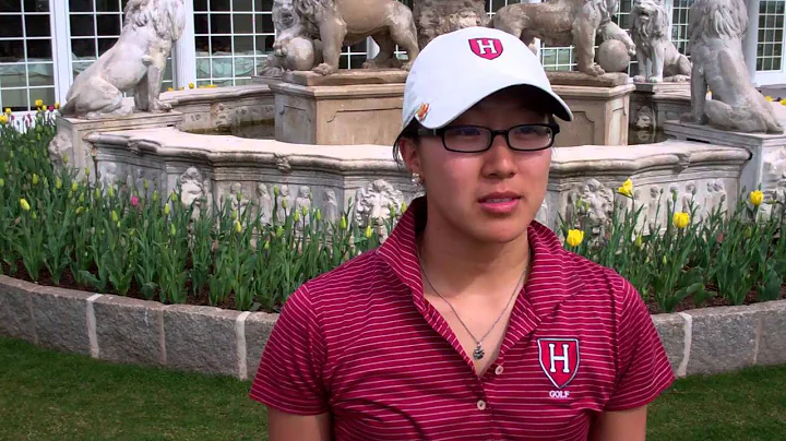 Harvard Women's Golf Freshman Christine Lin