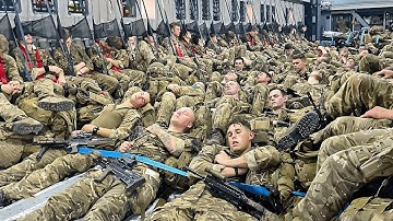 The Insane Action | Massive Static Line Jump From C-17 Globemaster