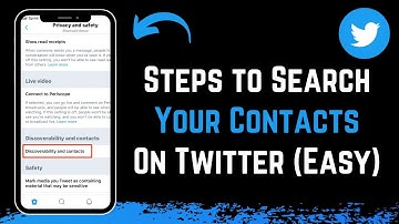 How to Search Your Contacts on Twitter !