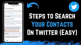 How to Search Your Contacts on Twitter 