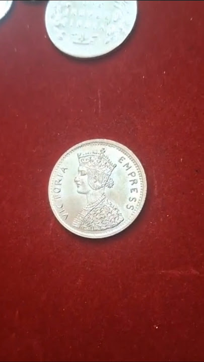 1875 India 1 rupees 😱 || rare coins price and value 😱 || 1800's old coins ||#coin # shorts #trending