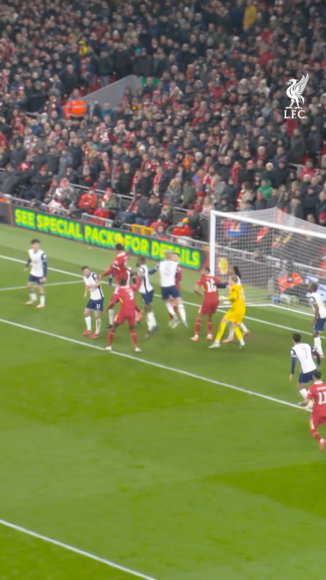 ‘…and we watch him score!’ Virgil van Dijk
