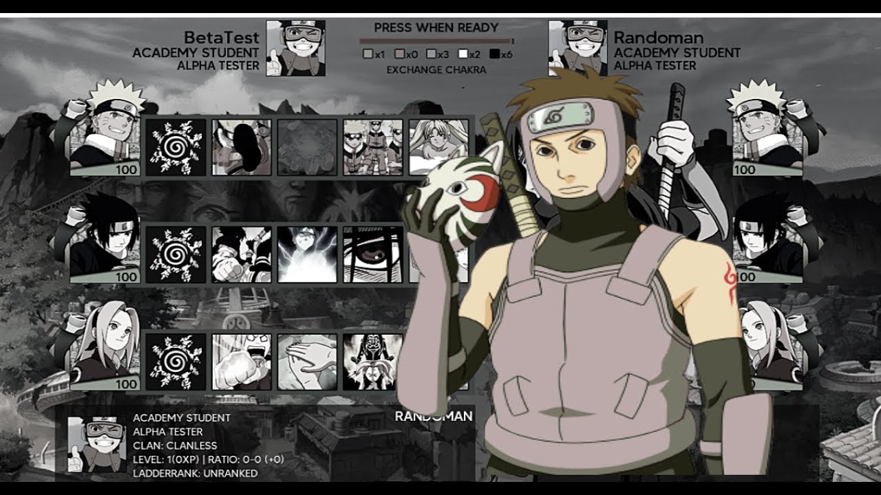 Naruto Arena: Best Team to Unlock Anbu Yamato