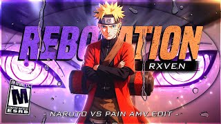 Rebolation Naruto Vs Pain Amvedit 4K Alight Motion Preset Project File
