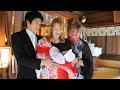 Baby’s First Shrine Visit with Our International Family! | Omiyamairi Japanese Tradition for Babies