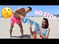 This wasn’t how our beach day was supposed to go…