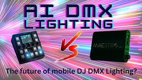 AI DMX Lighting for DJ