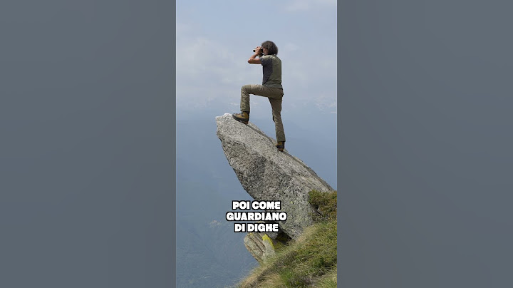 Vivo in baita a duemila metri