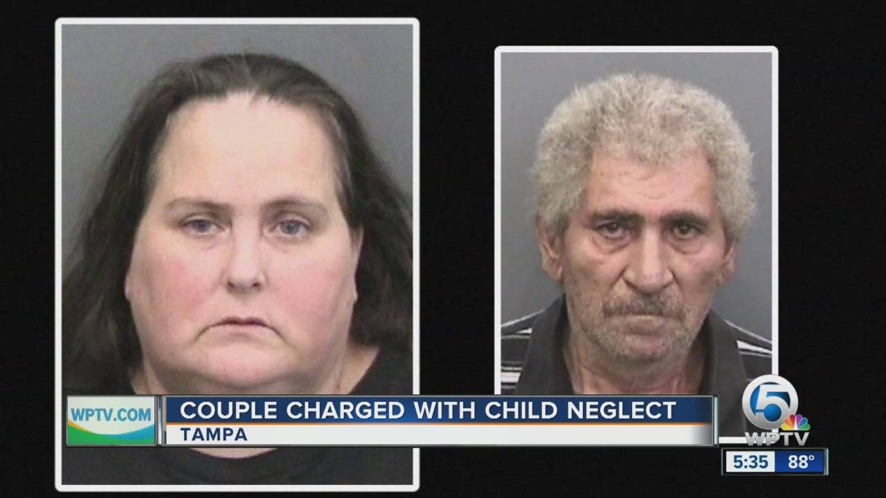 Couple charged with child neglect - YouTube