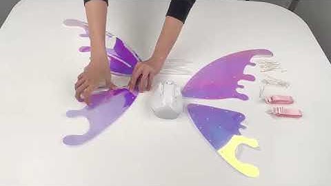 fairy wings-assembling video