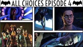 Batman Telltale Season 2 Episode 4 All Choices / Alternative Choices And Ending